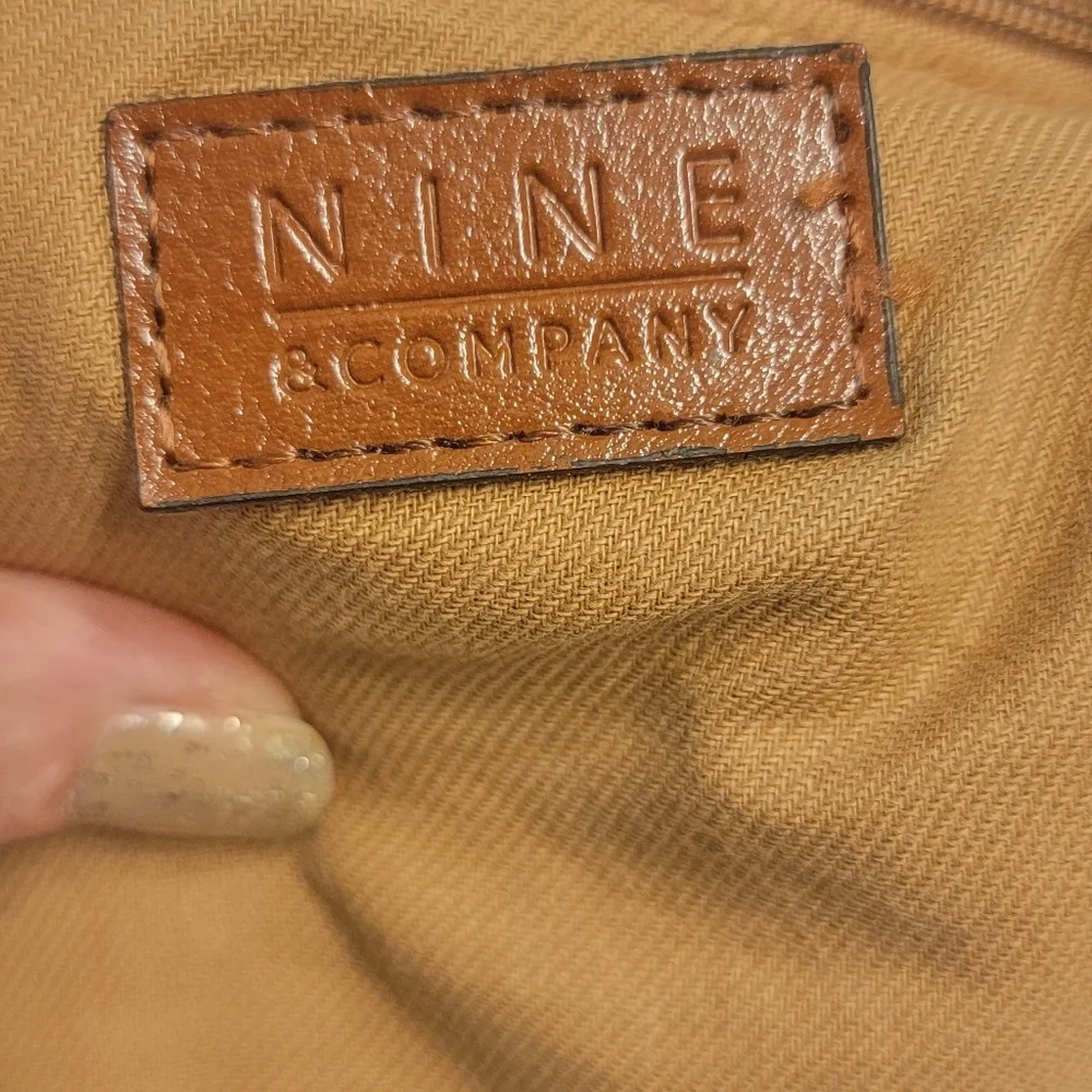 Nine &‎ Co Vintage Woven Brown Boho Gypsy Trendy Y2k Shoulder Bag